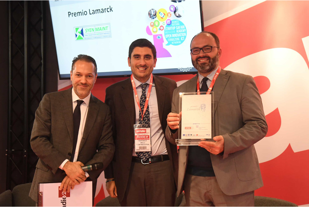 SYENMAINT vince il premio Lamarck a SMAU Napoli 2018