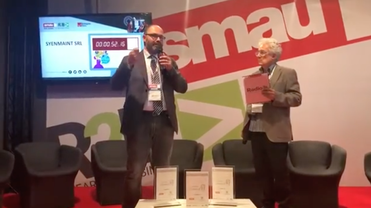 Presentazione di Syenmaint allo SMAU di Bologna