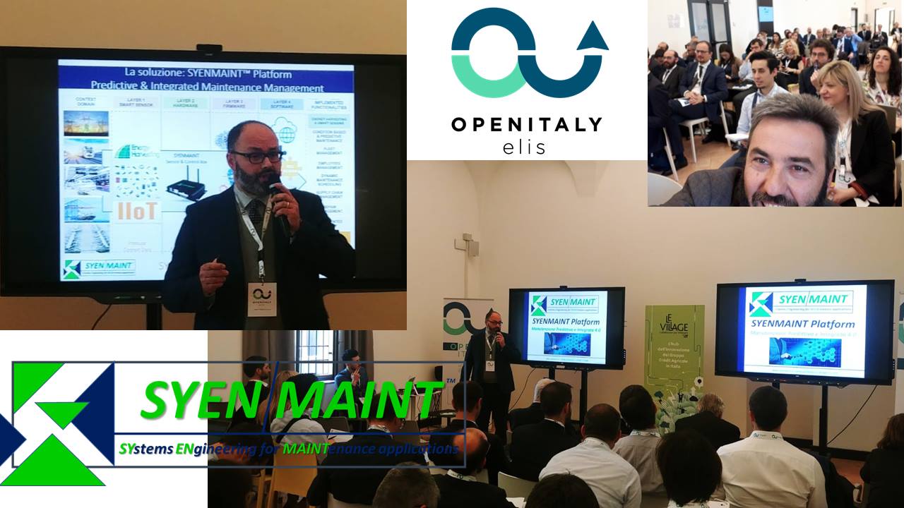 SYENMAINT finalist @ OpenItaly 2019